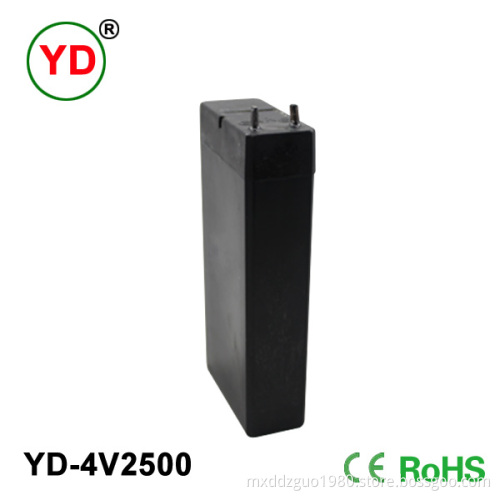4V2500mAh Lead Acid Battery for Handle Lamp